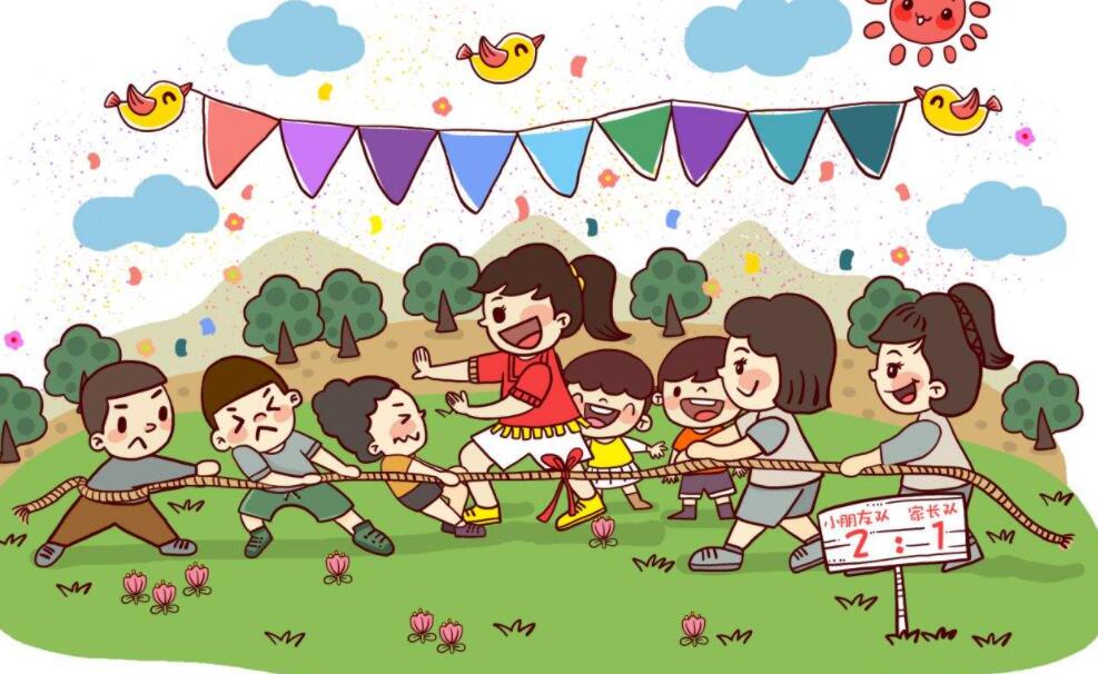體驗高科技拔河神器，六年級拔河比賽紀實