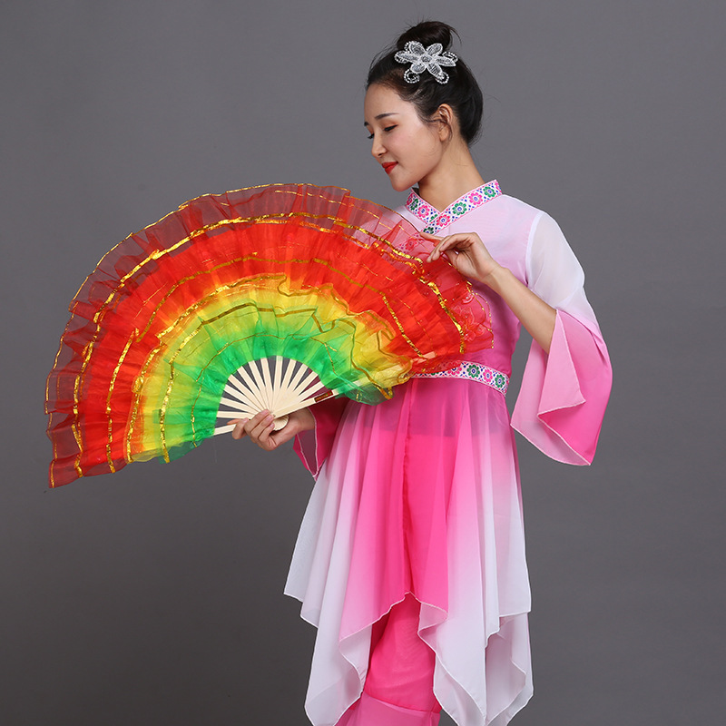 時尚與藝術(shù)融合的典范，最新表演扇子亮相舞臺